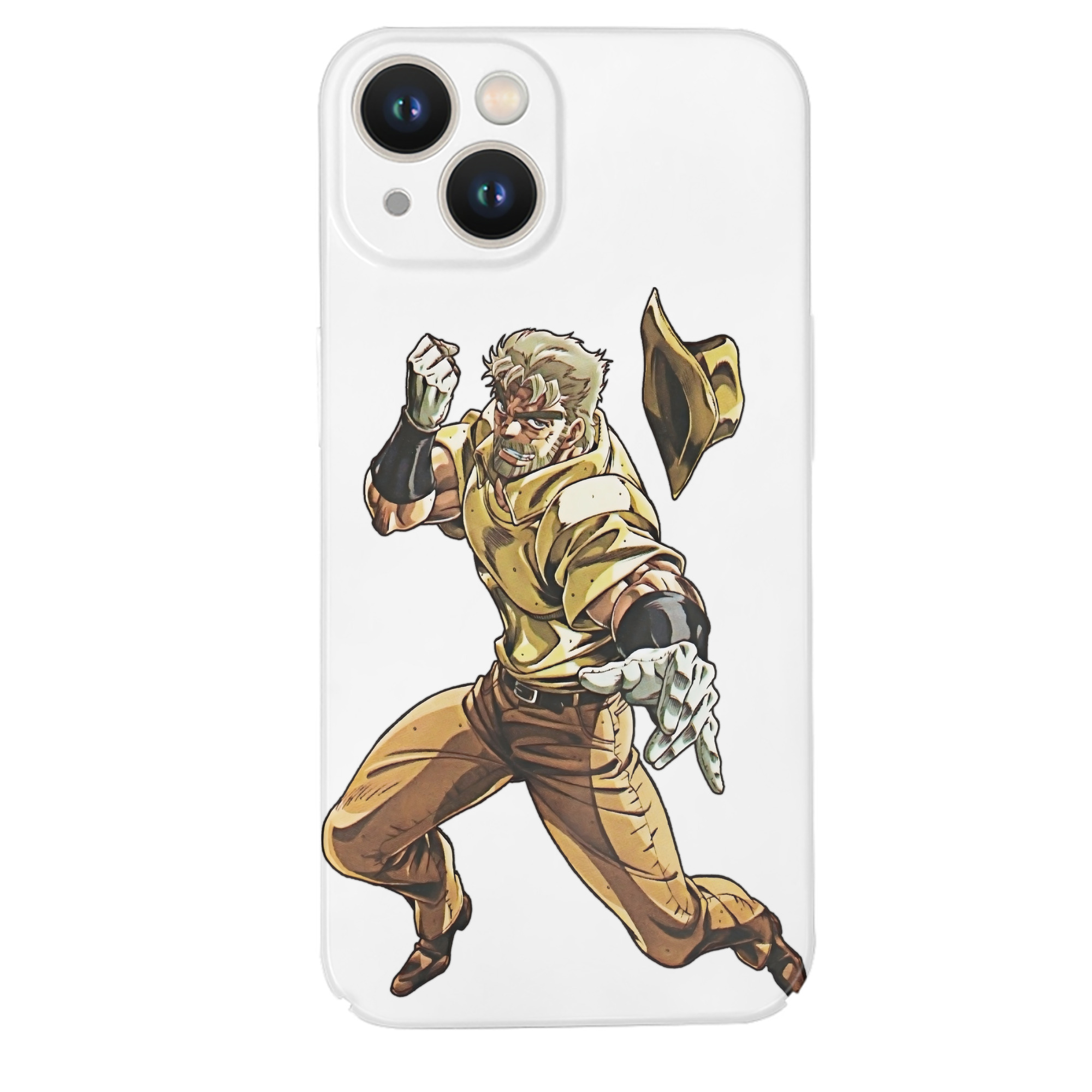 （画像用） ジョジョの奇妙な冒険 ジョセフ?ジョースター JoJo's Bizarre Adventure Joseph Joestar 【iPhone 14シリーズ対応】ハードケース